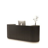LUXE 1800mm Handcrafted Modern Reception Desk Small view